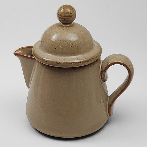 Dansk Other - Vintage Dansk Speckled Tan Spice Creamer with Lid